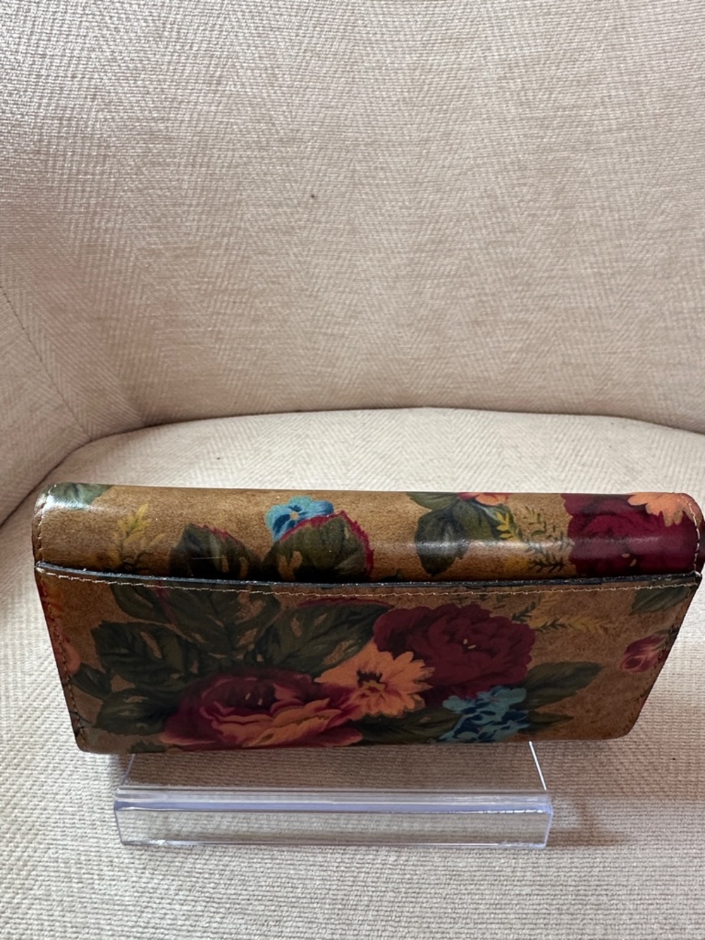 Patricia Nash Multi‑Color Floral Leather Clutch Wallet - Picture 11 of 11